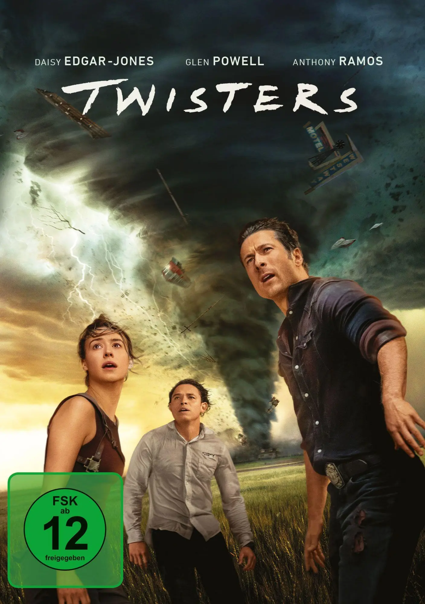 Twisters | Daisy Edgar-Jones | Deutsch | DVD | 1X DVD-9 | 2024-image