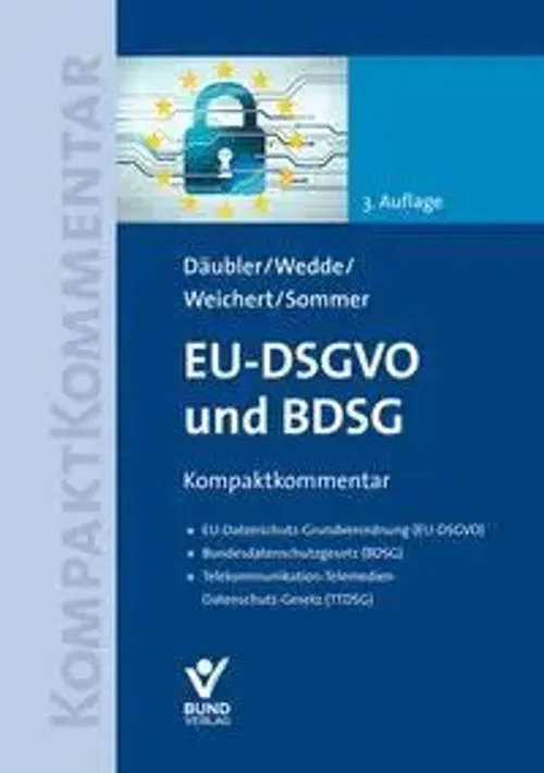 EU-DSGVO Und Bdsg | Wolfgang DäUbler (U. A.) | Deutsch | Taschenbuch | 1582 S.-image