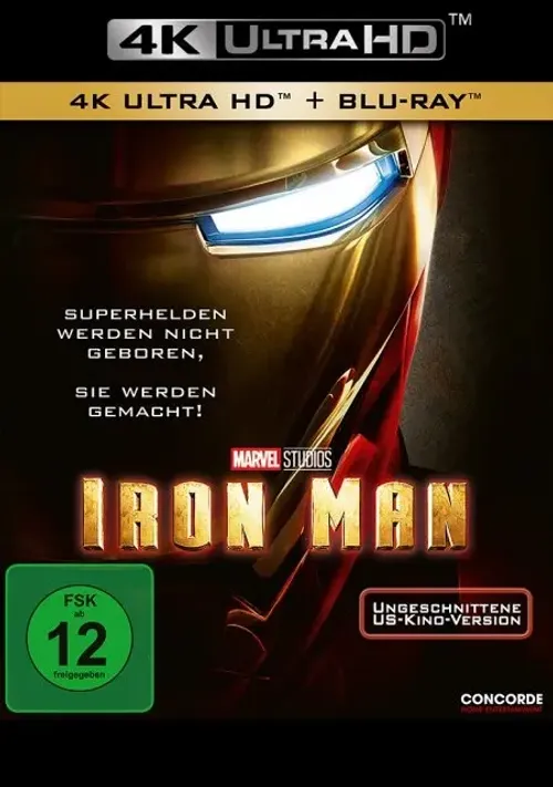 Iron Man (2008) (Ultra HD Blu-Ray & Blu-Ray) | 4K Ultra HD Blu-Ray + Blu-Ray-image