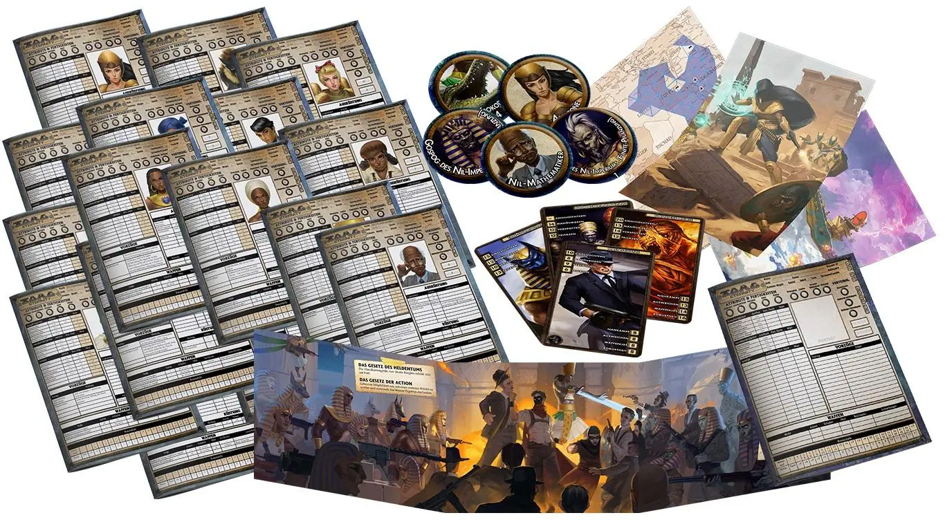 Torg Eternity - Das Nil-Imperium Spielleiter-Pack | Darrell Hayhurst ...