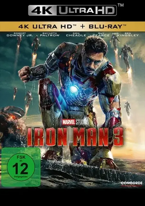 Iron Man 3 (Ultra HD Blu-Ray & Blu-Ray) | 4K Ultra HD Blu-Ray + Blu-Ray | Black-image