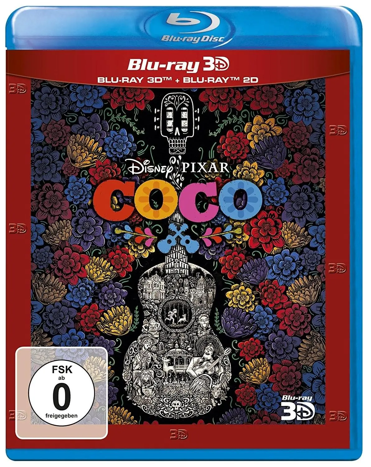 Coco (3D & 2D Blu-Ray) | Blu-Ray 3D + 2D | Lee Unkrich (U. A.) | Deutsch | 2018-image