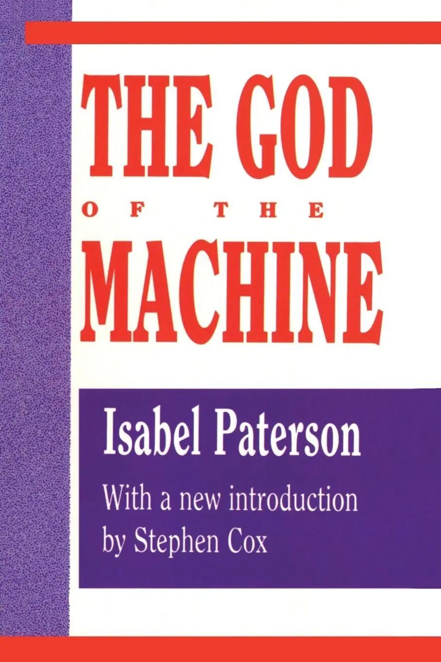 God of the Machine : Isabel Paterson : Taschenbuch : Einband - flex.(Paperback) : Englisch : 1993 : Routledge : EAN 9781560006664 - Paterson, Isabel