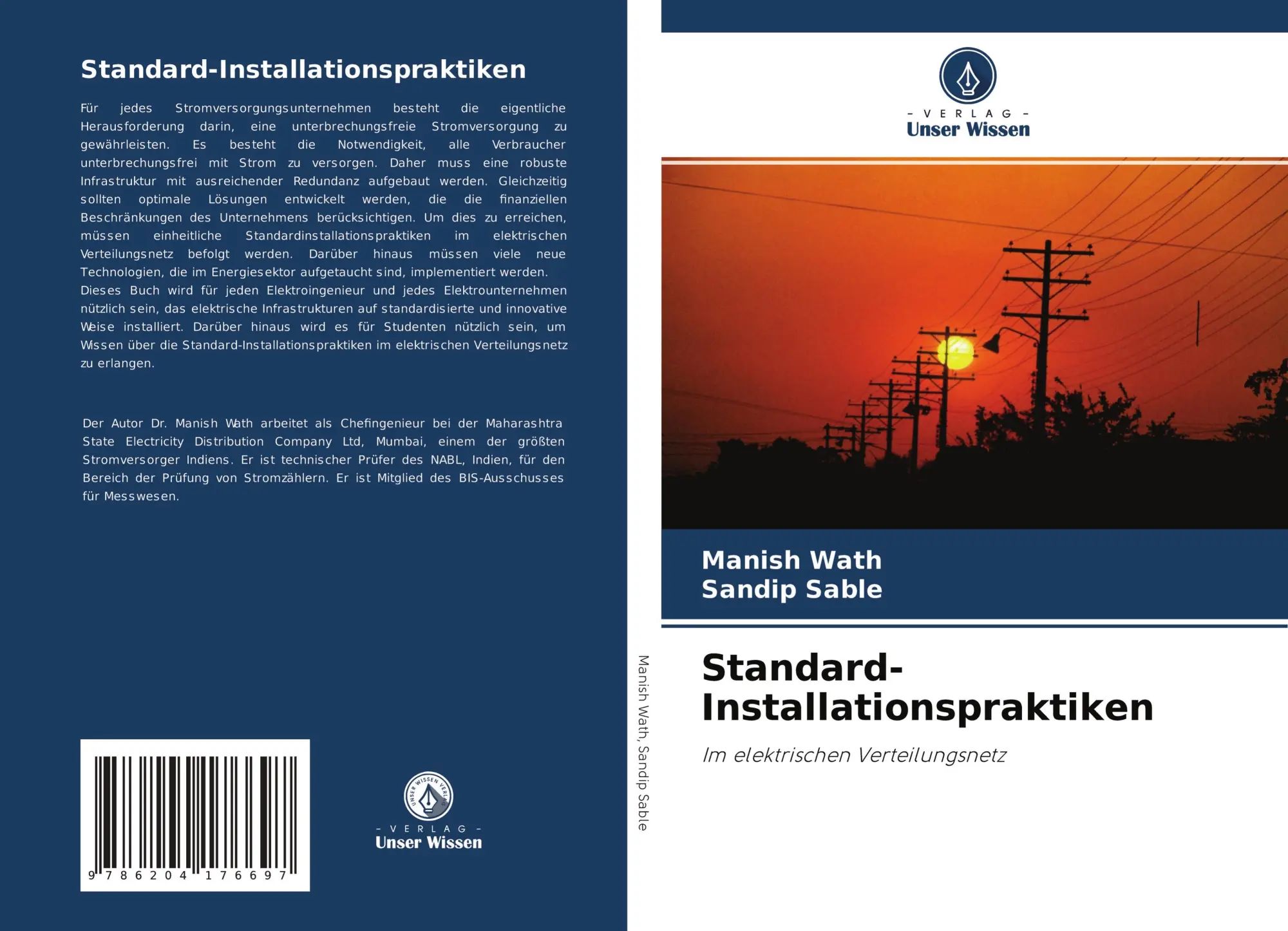 Standard-Installationspraktiken : Im elektrischen Verteilungsnetz : Manish Wath (u. a.) : Taschenbuch : Paperback : 136 S. : Deutsch : 2021 : Verlag Unser Wissen : EAN 9786204176697 - Wath, Manish