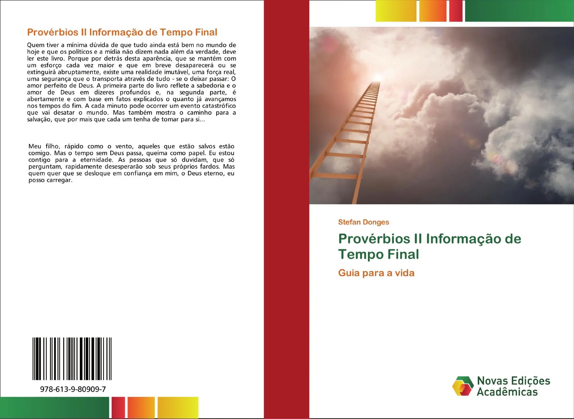 Provérbios II Informação de Tempo Final : Guia para a vida : Stefan Donges : Taschenbuch : Portugiesisch : 2020 : Novas Edições Acadêmicas : EAN 9786139809097 - Donges, Stefan
